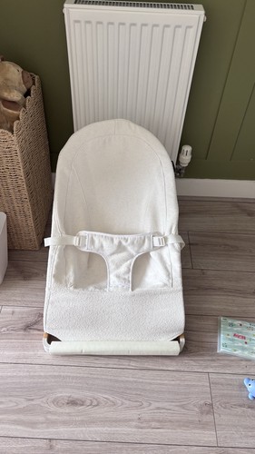 Babiie baby bouncer - babiie, white