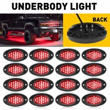 16 Pod Red LED Rock Lights