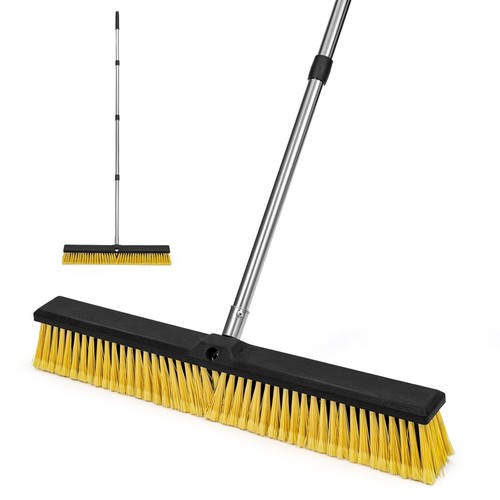 Heavy duty garden broom - garden,