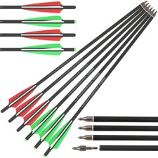 6/12X Archery Carbon Bolts 16"