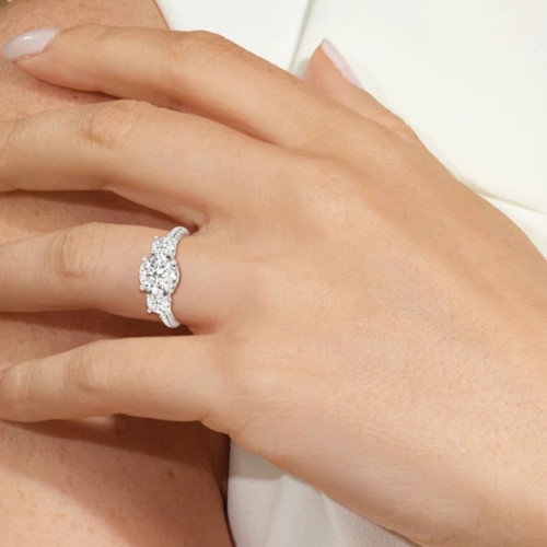 Diamond ring engagement - diamond,