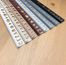 Tile Trims Round Edge PVC  8mm - 10mm -  lengthVARIOUS COLOURS - 2.5 meter