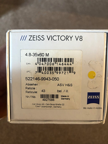 Zeiss victory variable - zeiss, v8
