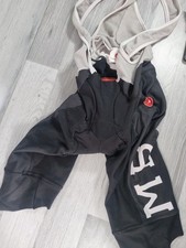 CASTELLI BIB SHORTS MENS LARGE L KISS PAD CYCLING ROAD RACING GENUINE CASTELLI