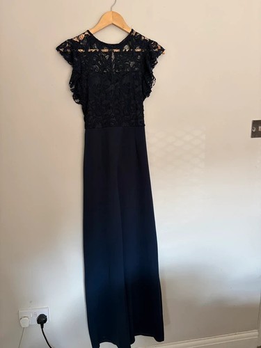 Quiz navy lace wide - navy,