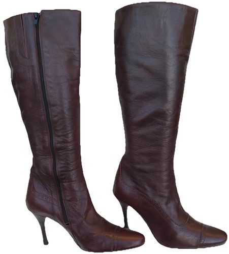 Next steampunk maroon knee - next,