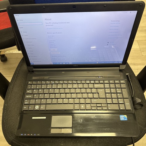 Fujitsu lifebook ah530 intel - fujitsu,