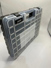 Portable Storage Case Compartment Box Small Parts Low Profile Organizer