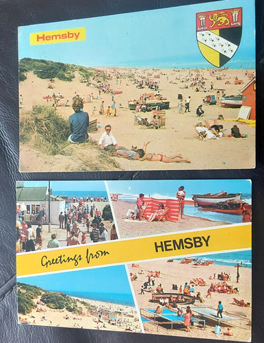 Postcards hemsby beach - postcards,,