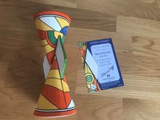 Wedgwood Clarice Cliff ‘Sliced Circle’ Yo-Yo vase - official edition 13 of 3,999