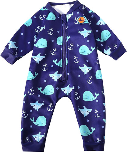 Baby swimming warm suit - warm, boys