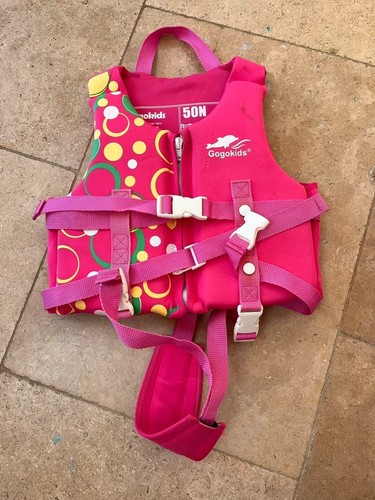 Gogokids girls swim vest 50n - swim,