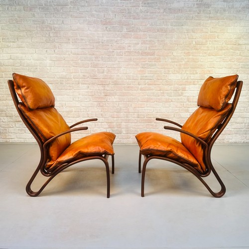 Pair vintage danish bentwood - pair,