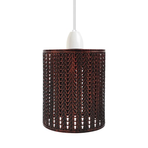 Vintage drum cage lamp shade - drum,