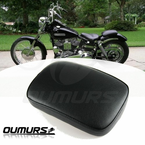 Black rear pillion back - black, seat