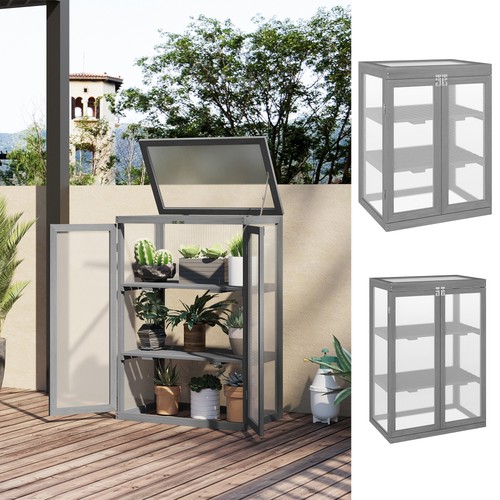 Mini wood greenhouse cold - mini,