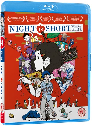 Night short walk on girl - short,,