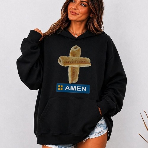 Greggs parody hoodie sausage - parody,