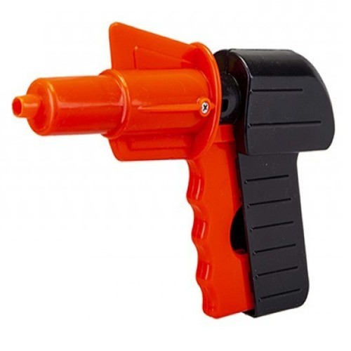Retro plastic potato spud - spud, gun
