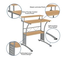 Flash Furniture Clifton Maple