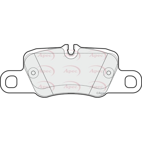 Brake pads set for - set, porsche