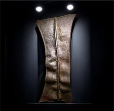 An Old Animal Hide Tribal