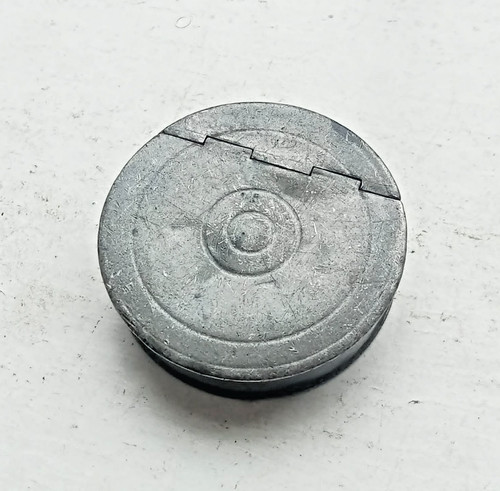 Antique 19th round pewter - 19th, c