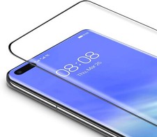 Bewahly Screen Protector for Huawei P40 Pro [2 Packs], 3D Full Coverage Tempered