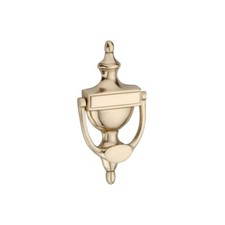 Oakcrafts - Solid Brass Victorian Door Knocker 150mm