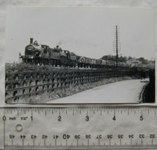 Photo of a steam train and