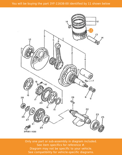 Yamaha piston - yamaha,