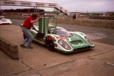 PHOTO  PORSCHE 917K-010 RICHARD ATTWOOD JEYES HYGIENE SUPERSPORTS EUROTROPHY SIL