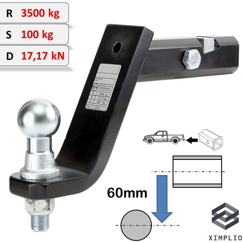 Towbar tongue adapter - towbar,