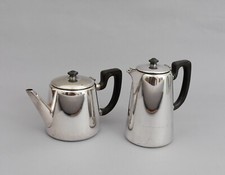 Elkington & Co Silver Plated, Hard Soldered Teapot & Coffee/Hot Water Pot