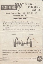 Scalextric 1963 INS-040 C68