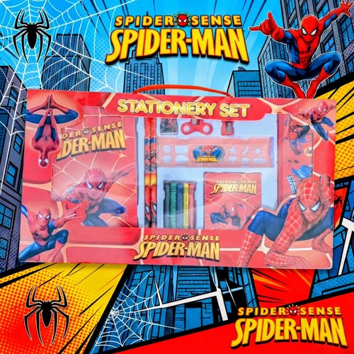 Spiderman stationery set - spiderman,