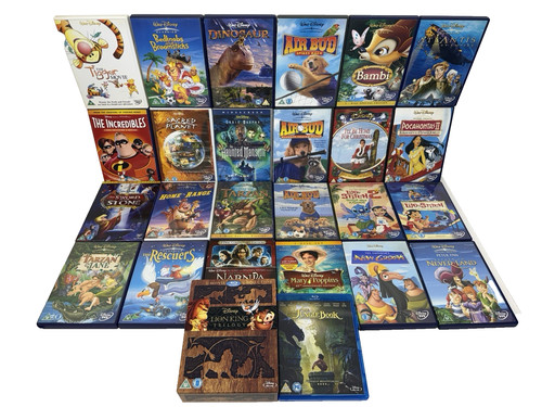 Disney dvd blu - disney, lot