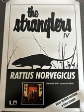 The Stranglers Rattus Norvegicus Promo Punk Poster