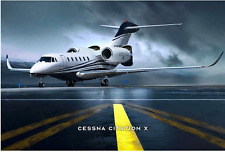 Cessna Citation X Poster