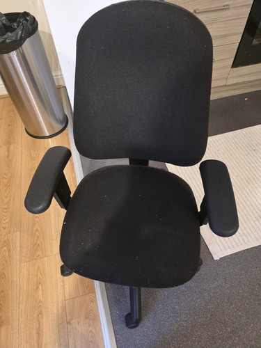 Black fabric swivel - black,