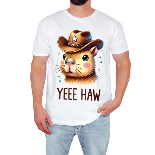 Funny coyote mens shirt yeee - funny,