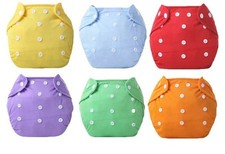 6 Pcs Baby Cloth Nappies Boys