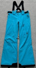 Spyder Dare Thinsulate Ski Pants Men's M Blue Waterproof RRP £250 Suspenders