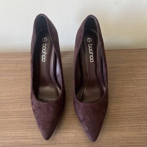 Boohoo ladies purple suede - ladies,