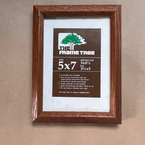 Hard wood empty frame - empty,