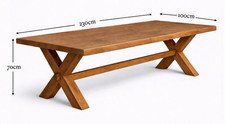 Solid Acacia Farmhouse Dining