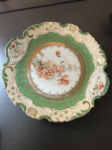 Antique decorative plate r w - plate,