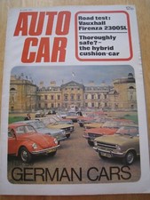 AUTOCAR MAGAZINE JUN 1972