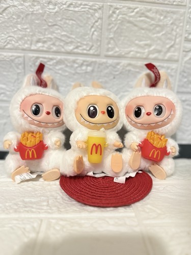 Soft toy with burger - with, fries