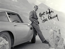 Sean Connery Signed Autograph